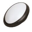 Plafoniera exterior Aqua Opal, IP65, 1X E27 cu bec LED inclus, cod 400.010.105, Alb / Negru