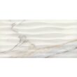Faianta Rectificata Essenza Waves Cream 4954, tip marmura, 30x60 cm, crem