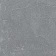 Gresie portelanata rectificata Stoneline tip piatra, 60x60 cm, culoare antracit, finisaj mat