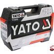Trusa tubulare si biti 1/2" 1/4" 72 buc YATO YT-38782