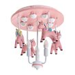 Aplica tavan IT'S A GIRL, PINK, ELBULGARIA, 4000K, LED 18W-3XE14, 2446
