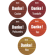 Bait lemn Danke interior / exterior TRANDAFIR 2.5 L
