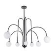 Candelabru LUMOS, NEGRU, ELBULGARIA, 8XG9, 2418/8 BK