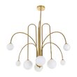 Candelabru LUMOS, AURIU, ELBULGARIA, 8XG9, 2418/8 GD