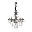 Candelabru FLORENCE, FUMURIU, 5XE14, EL 1796/5 SMK