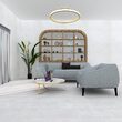 Gresie rectificata 6595 Enigma Pro Grigio, model ciment, 30x60 cm, Gri, finisaj mat