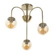 Candelabru DOHA, BRONZ, ELBULGARIA, 3XE27, 2428/3