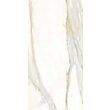 Gresie Ethernity Cream, model decor, 60x120 cm, crem, finisaj lucios