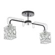 Candelabru FARGO, NEGRU, 2XE27, EL 2021/2 BK