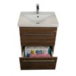 Set Baza seria 754 - 60cm sertare bambus cu Lavoar 60cm 18701