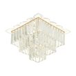 Aplica tavan TIBET, AURIU, LED 41W, 3000K-4000K-6000K, 2612/41W
