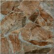 Gresie rectificata 3622 Riverstone Brown 45x45 cm, model piatra, culoare maro, finisaj mat