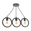 Candelabru LARGO R, NEGRU, 3XE27W, EL 2001/3 BK
