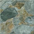 Gresie rectificata 3623 Riverstone Mix 45x45 cm, model piatra, culoare mix, finisaj mat