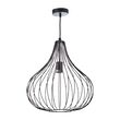 Pandantiv VIRGO, NEGRU, 1XE27, EL 1572 BK