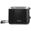 Prăjitor de paine Daewoo DBT40B, 750 W, 2 felii, negru, 6 nivele rumenire