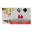 Cratiță aluminiu lve huochu 28 cm cu manere si capac 514-96