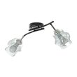 Candelabru ERIN, NEGRU, 2XE27, 2601/2