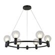 Candelabru HARLEM, NEGRU, 6XG9, 2630