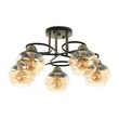 Candelabru VILLAS, NEGRU, 5XE27, 2496/5