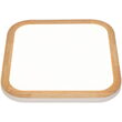 Plafonieră LED Erste squarewood 36 W 1700 lm 4000 K IP20 alb 480 × 75 mm