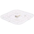 Plafonieră LED Erste squarewood 36 W 1700 lm 4000 K IP20 alb 480 × 75 mm