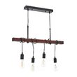 Candelabru COLEMAN, NEGRU, 4XE27, EL 1938