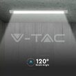 Corp de iluminat liniar LED V-TAC VT-8-40, cip Samsung, 40 W, 120 cm, 4800 lm, lumină caldă 3000 K, cod SKU-665