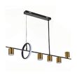 Candelabru HELIX, NEGRU, ELBULGARIA, LED 6X5W, 3000K, 2420