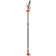 Fierăstrău electric telescopic pe acumulator RURIS 1424E, 20 V, 4 Ah, cu tehnologie alfa up