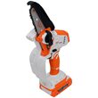 Fierăstrău electric telescopic pe acumulator RURIS 1424E, 20 V, 4 Ah, cu tehnologie alfa up
