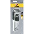 Set chei imbus lungi 9 piese 1.5-10 mm TOPEX 35D957