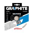 Disc diamantat pentru zidarie super subtire 22,2mm TURBO GRAPHITE