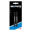 Set 2 lame pentru fierastrau vertical 50x75 mm 12TPI GRAPHITE 57H765