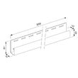 Siding profil SV-15 J alb 305
