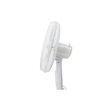 Ventilator cu picior si telecomanda, 40cm, Alb, DA-1611