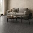 Gresie rectificata Modena Anthracite MOE4 60x60 cm, model piatra, antracit, finisaj mat