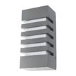 Aplica de perete BRICK, GRI, 1XE27, EL 2118 GY