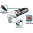 Polizor oscilant multifunctional 250W, rata de oscilatie 15000-21000 rpm, geanta de transport 59G023 GRAPHITE
