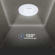 Plafonieră LED 65W 3 in 1 cu Telecomandă 14621 VT-8504