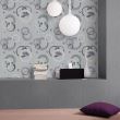Tapet modern cu cercuri 456523 Elegantza 2020, gri, 10.05 x 0.53 m