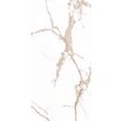Gresie rectificata Orobianco White 6170, tip marmura, 60x120 cm, alb