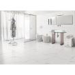 Gresie portelanata Classic Carrara Gold Matt CLA21, model marmura, suprafata mata, 60x120 cm, interior/exterior, Alb