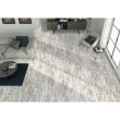 Gresie portelanata tip lemn cu aspect rustic Afra 20x120 cm, Alb, AFR1