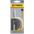 Set biti cu suport capat 7 piese TOPEX 39D351