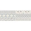 Piesa decorativa Faenza Print Blue 4753, tip decor, 25.5x75.5 cm, albastru