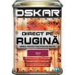 Email pentru lemn și metal OSKAR rugina vișiniu lucios 0,5 L pentru metal si lemn