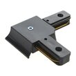 Conector-L pentru sina, NEGRU, 2086 BK