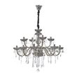 Candelabru FLORENCE, FUMURIU, 12XE14, EL 1796/12 SMK