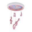 Aplica tavan IT'S A GIRL, PINK, ELBULGARIA, 3000K-4000K-6000K, LED 78W, 2453